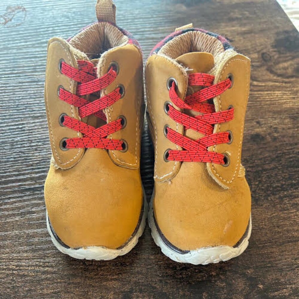 Toddler Boy Tan Boots